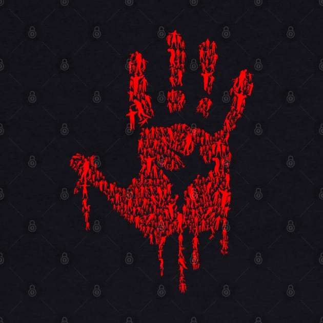 Hand of Zombies by Koala Tees